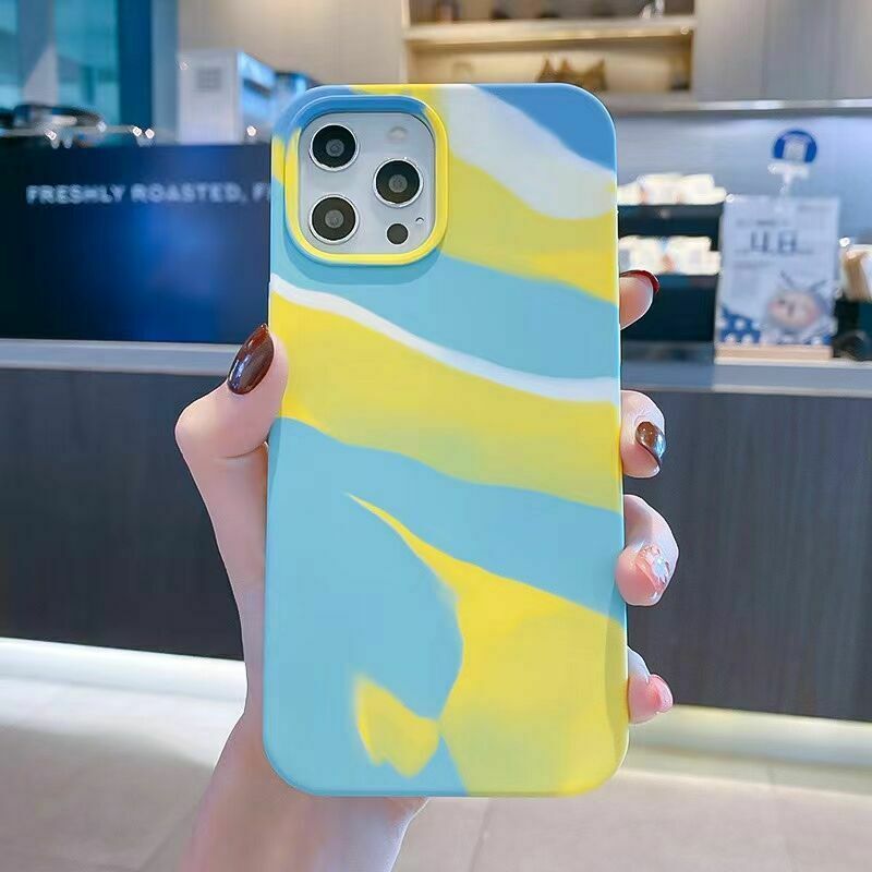 Rainbow Soft Liquid Silicone Case for iPhone - carolay.co