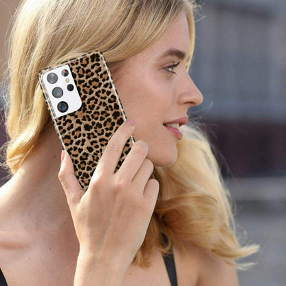 Rubber Case Brown Leopard for Samsung Galaxy S21 + Ultra 5G - carolay.co