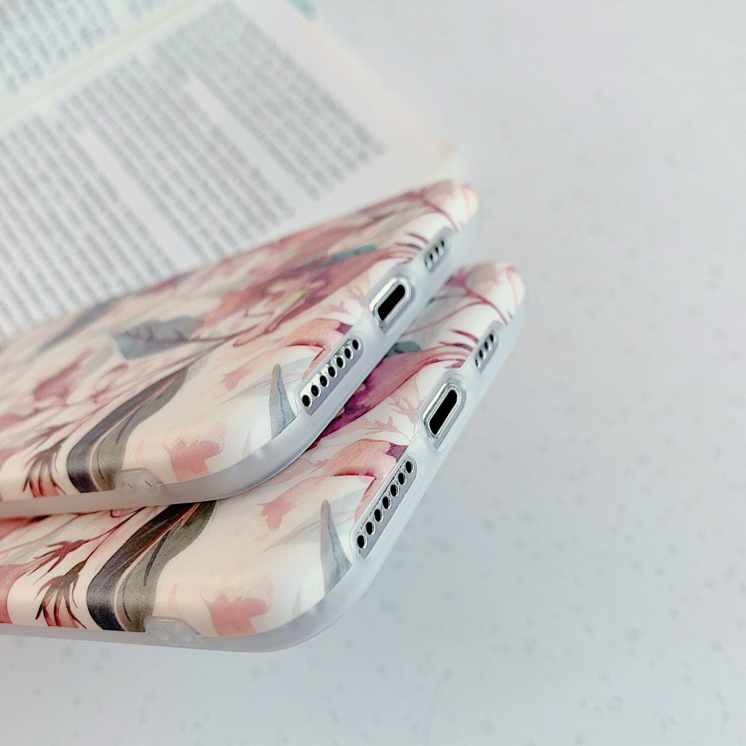 Rubber Marble Slim Soft Case For iPhone - carolay.co