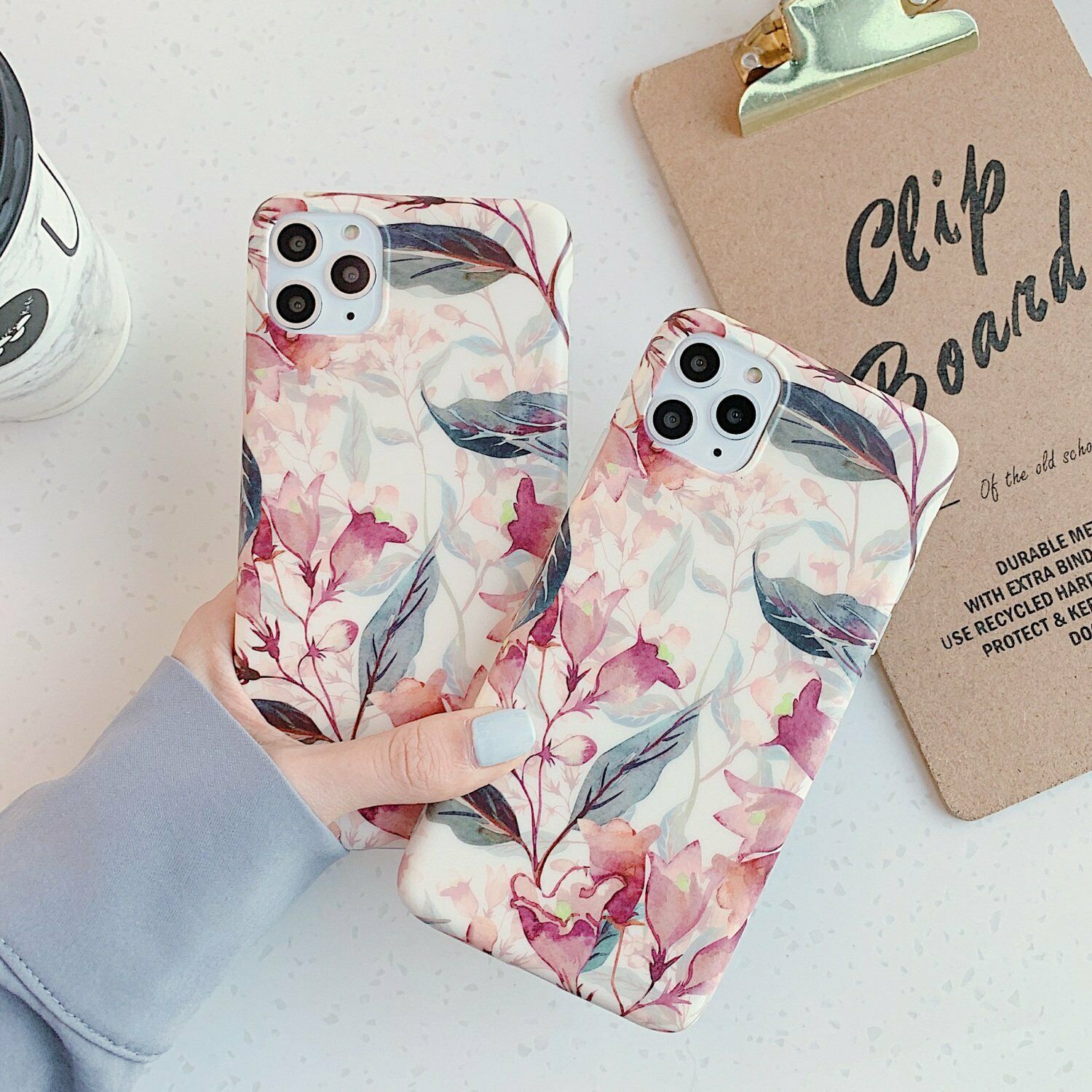 Rubber Marble Slim Soft Case For iPhone - carolay.co