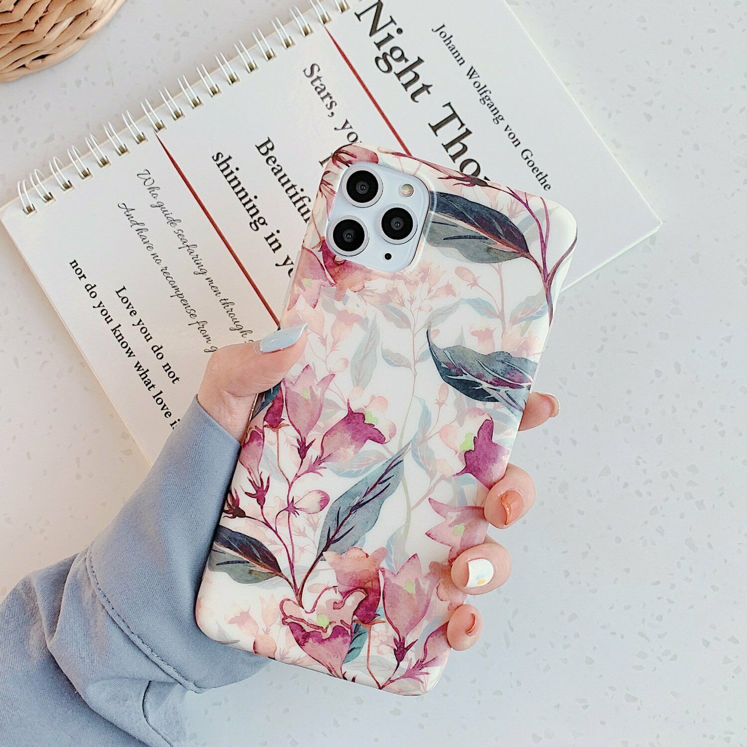 Rubber Marble Slim Soft Case For iPhone - carolay.co