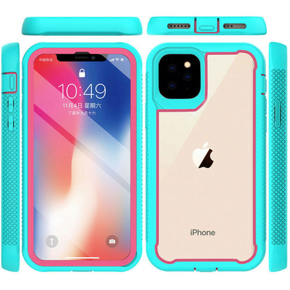 Rugged Armor Case Hybrid Clear Shockproof Cover For iPhone 11 pro max - carolay.co