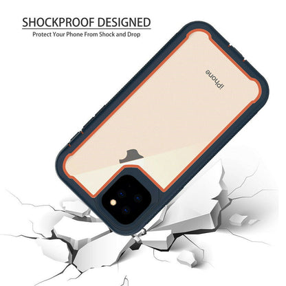 Rugged Armor Case Hybrid Clear Shockproof Cover For iPhone 11 pro max - carolay.co