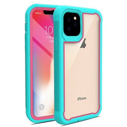 Rugged Armor Case Hybrid Clear Shockproof Cover For iPhone 11 pro max - carolay.co