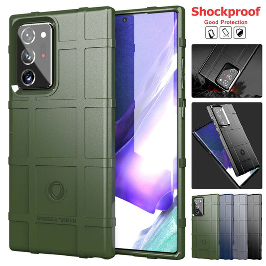 Rugged Shield Rubber Protective Case For Samsung Galaxy S21 Note20 - carolay.co