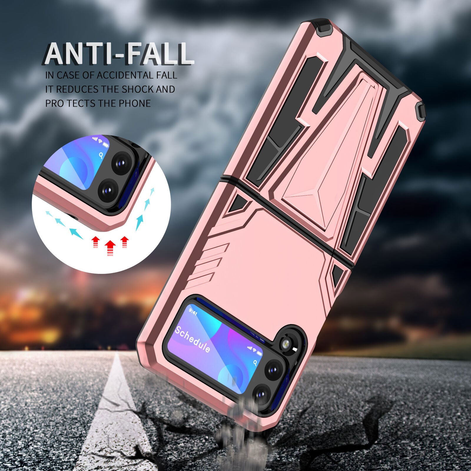 Rugged Shockproof Armor Case Samsung Z Flip 3 5G - carolay.co