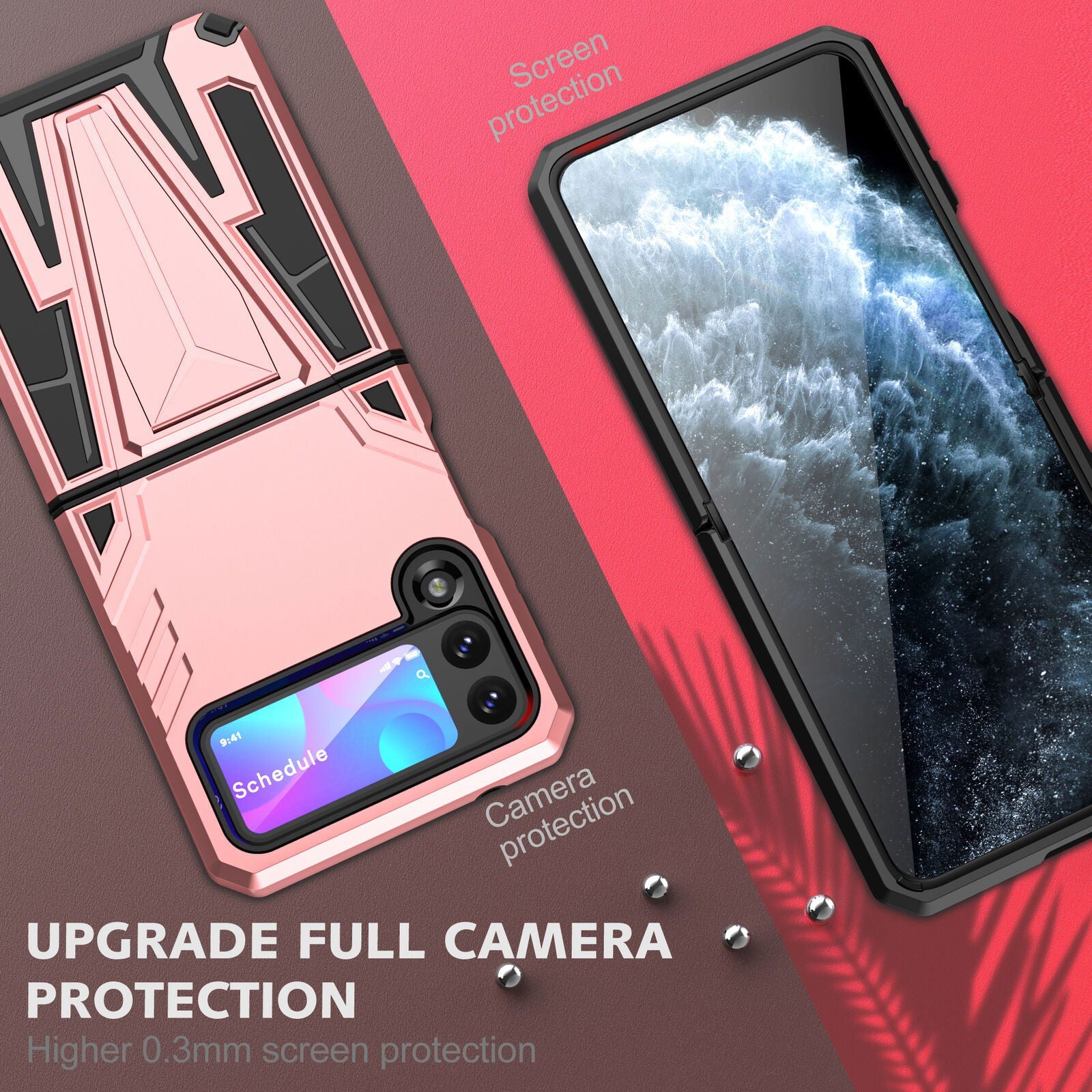 Rugged Shockproof Armor Case Samsung Z Flip 3 5G - carolay.co