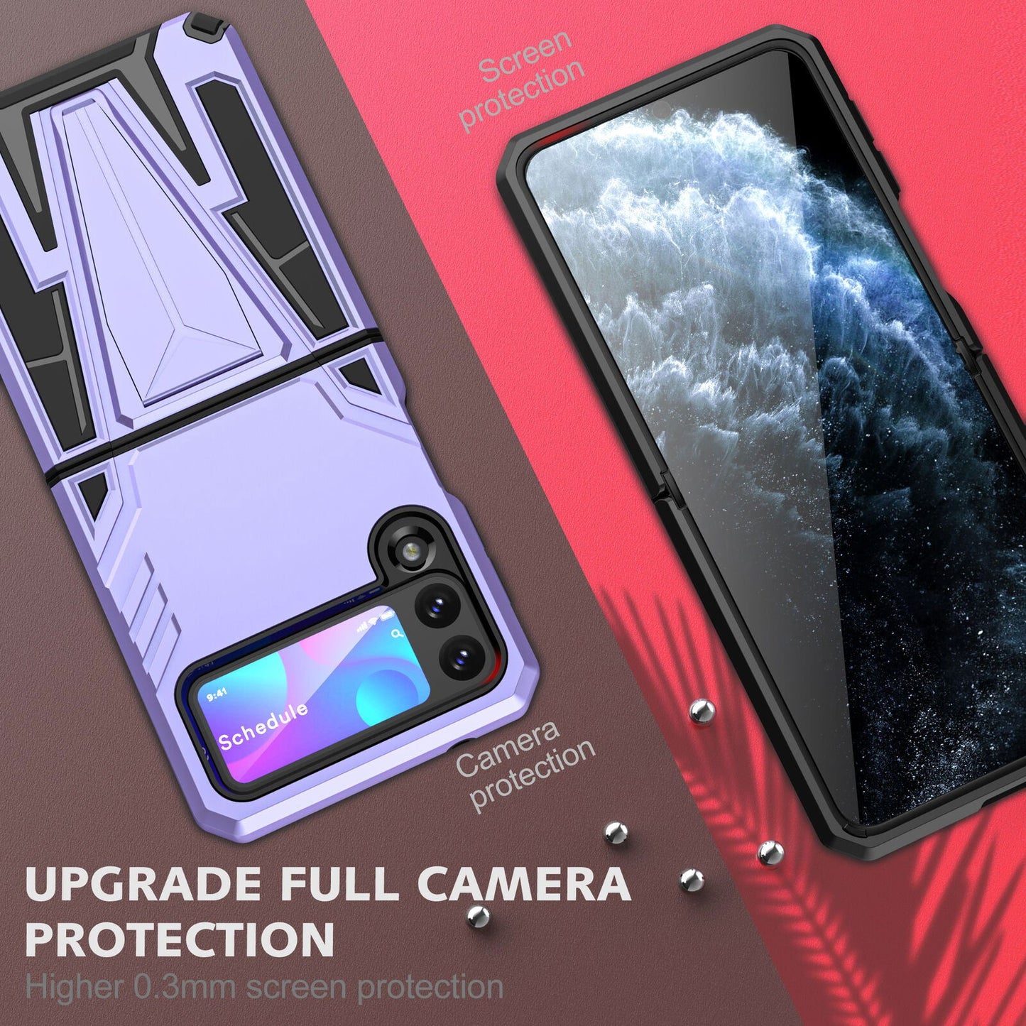 Rugged Shockproof Armor Case Samsung Z Flip 3 5G - carolay.co