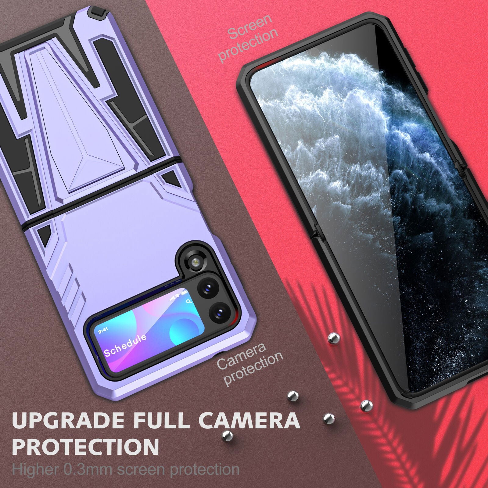 Rugged Shockproof Armor Case Samsung Z Flip 3 5G - carolay.co