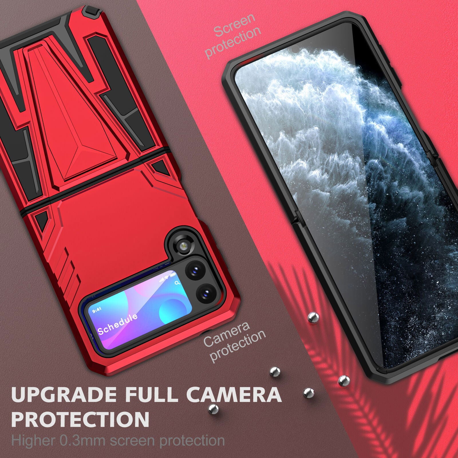 Rugged Shockproof Armor Case Samsung Z Flip 3 5G - carolay.co