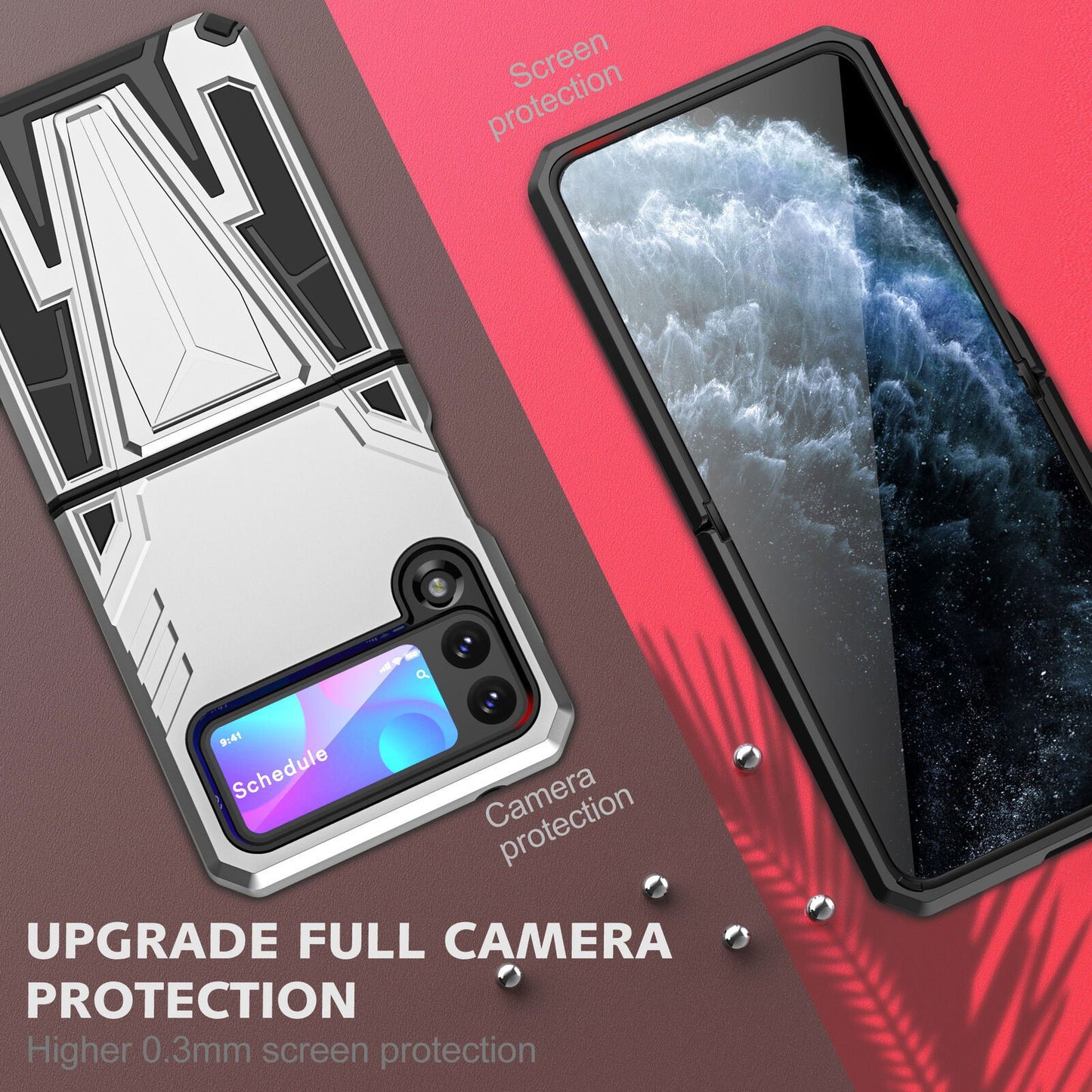 Rugged Shockproof Armor Case Samsung Z Flip 3 5G - carolay.co