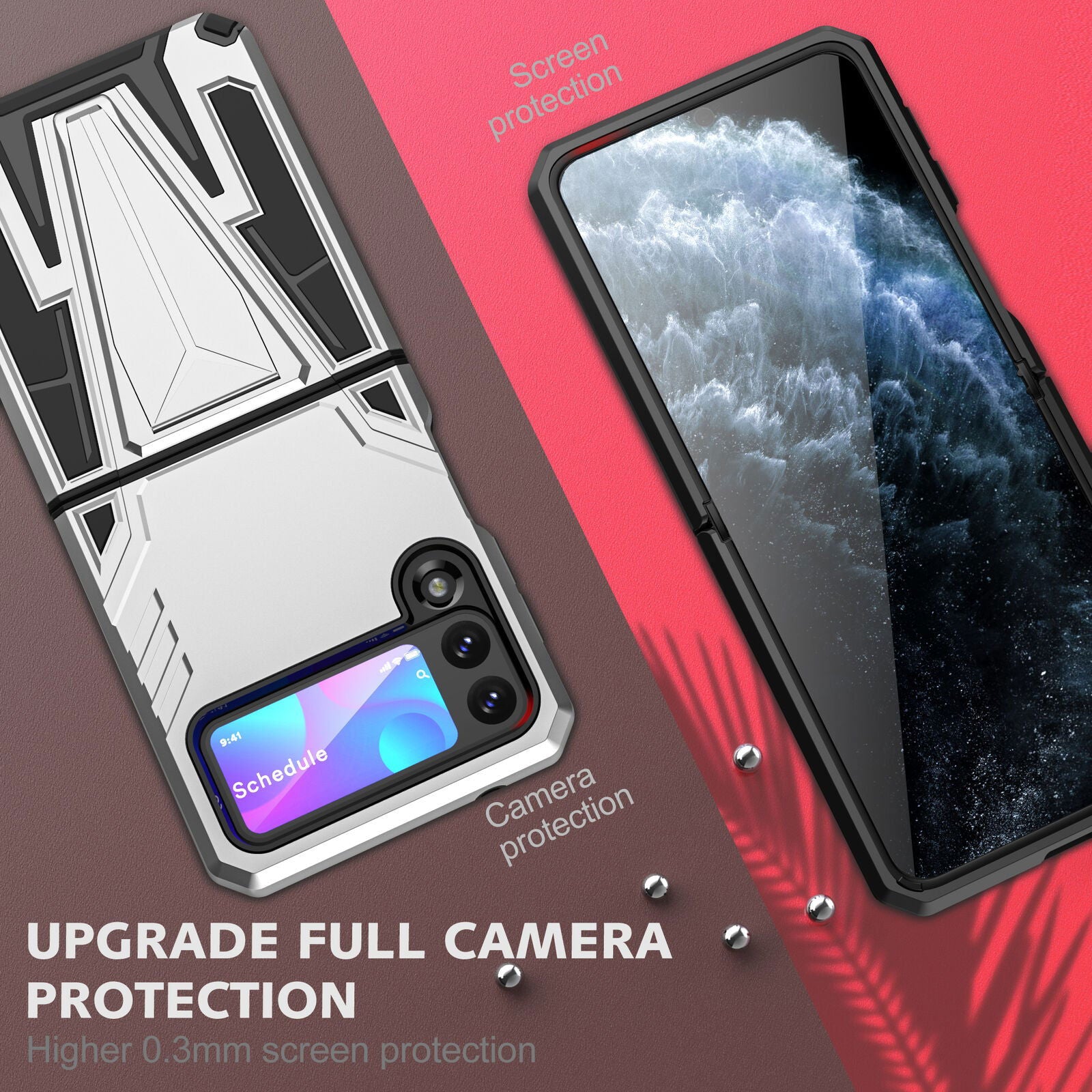 Rugged Shockproof Armor Case Samsung Z Flip 3 5G - carolay.co