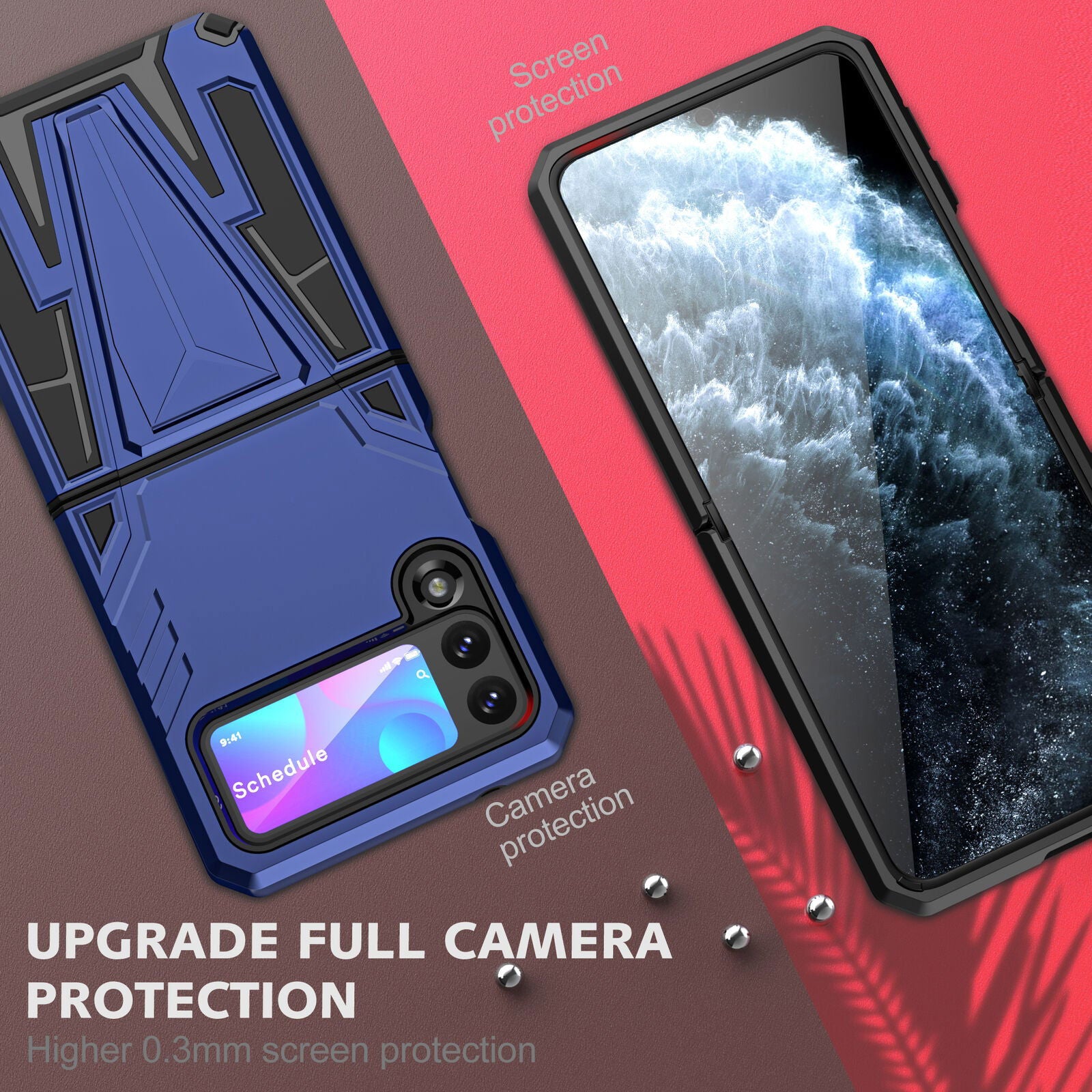 Rugged Shockproof Armor Case Samsung Z Flip 3 5G - carolay.co