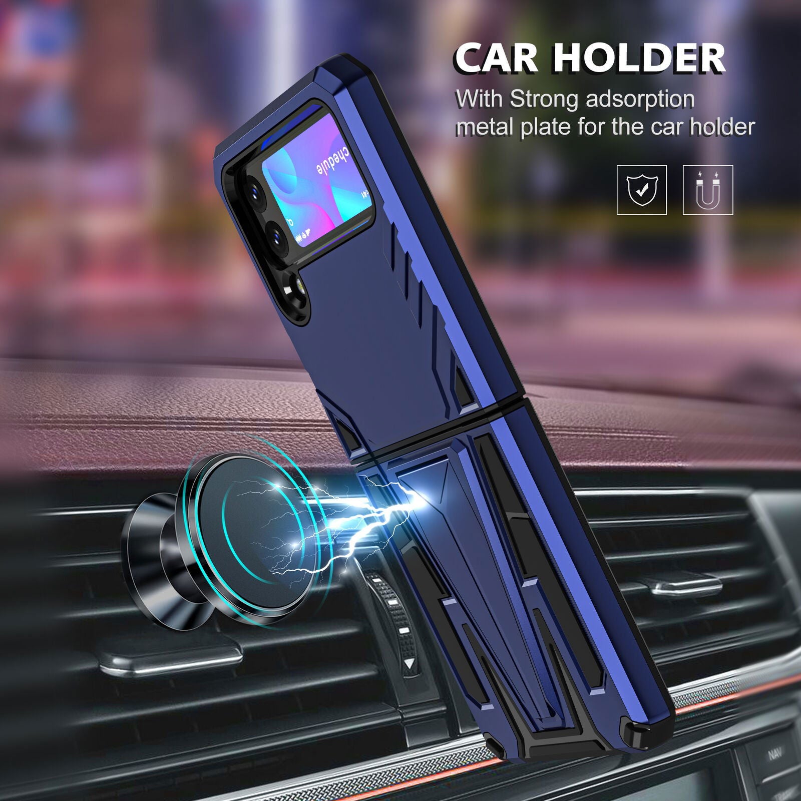 Rugged Shockproof Armor Case Samsung Z Flip 3 5G - carolay.co