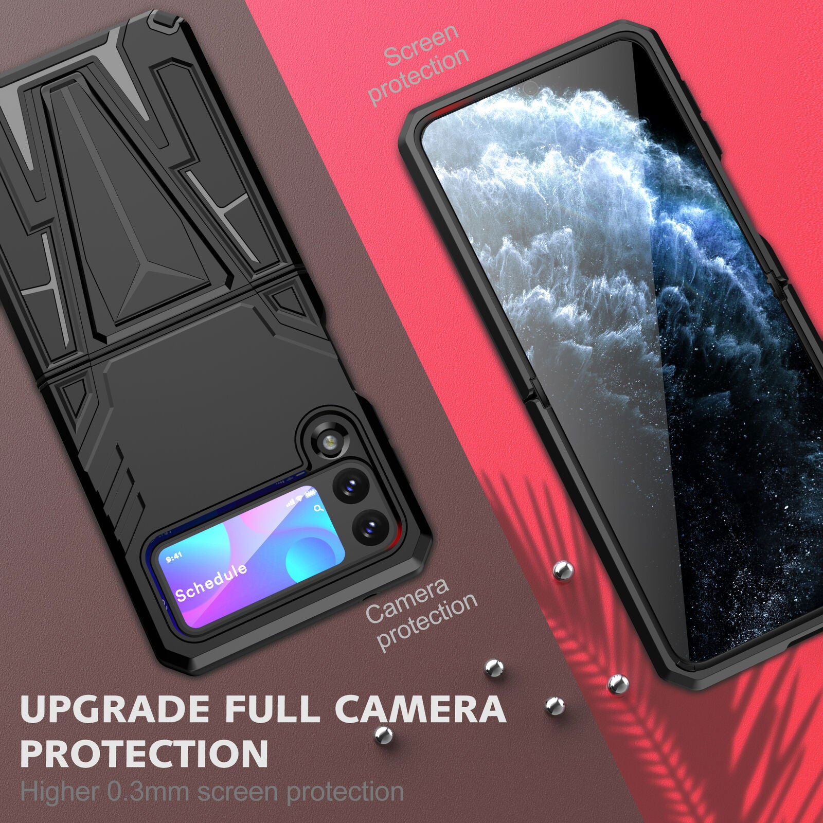 Rugged Shockproof Armor Case Samsung Z Flip 3 5G - carolay.co