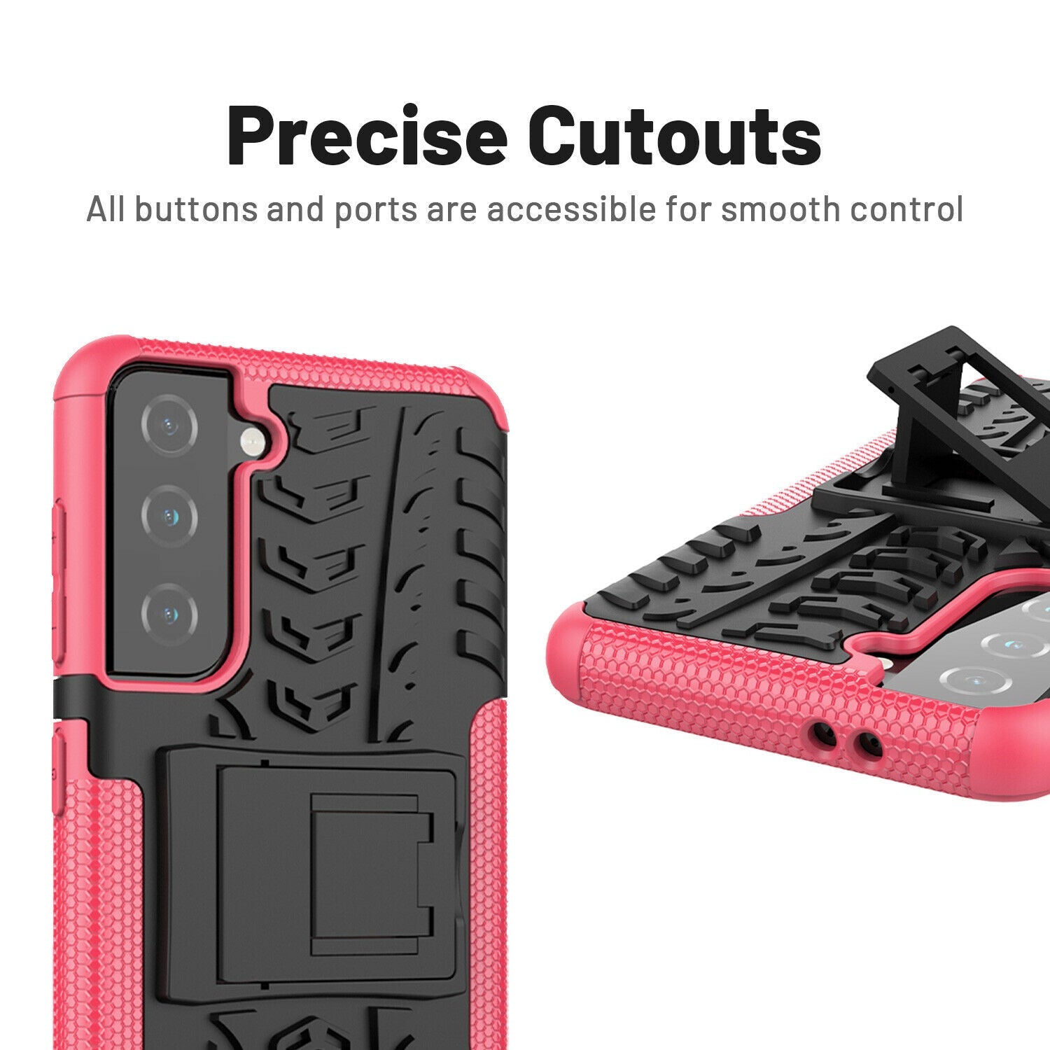 Rugged Shockproof Rubber Case for Samsung Galaxy S21 Plus Ultra - carolay.co