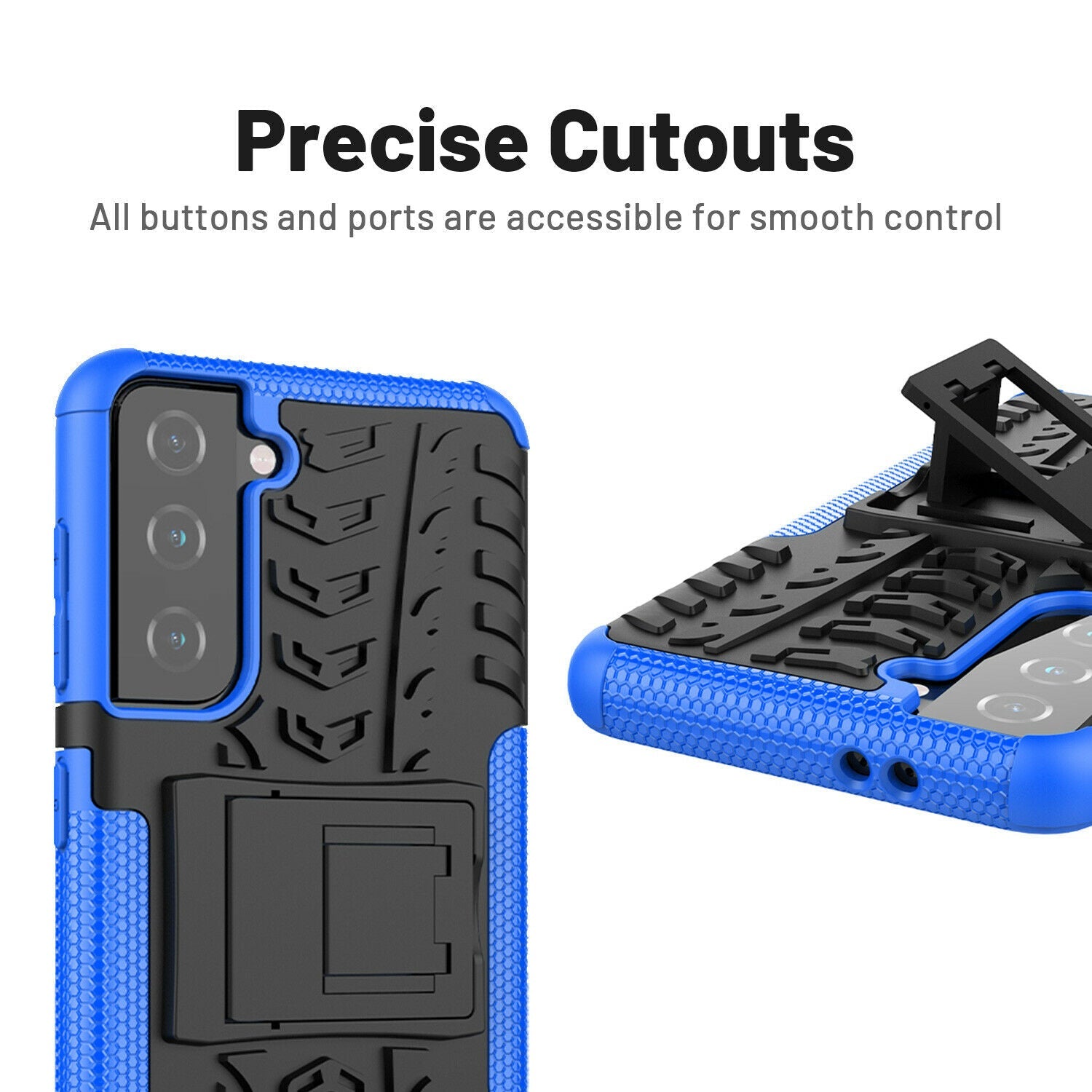 Rugged Shockproof Rubber Case for Samsung Galaxy S21 Plus Ultra - carolay.co