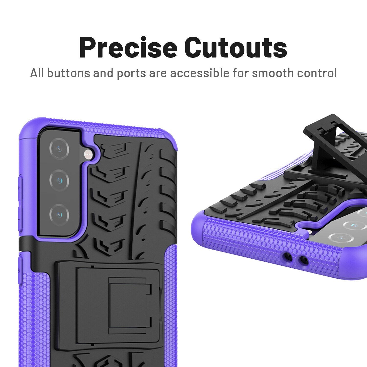 Rugged Shockproof Rubber Case for Samsung Galaxy S21 Plus Ultra - carolay.co