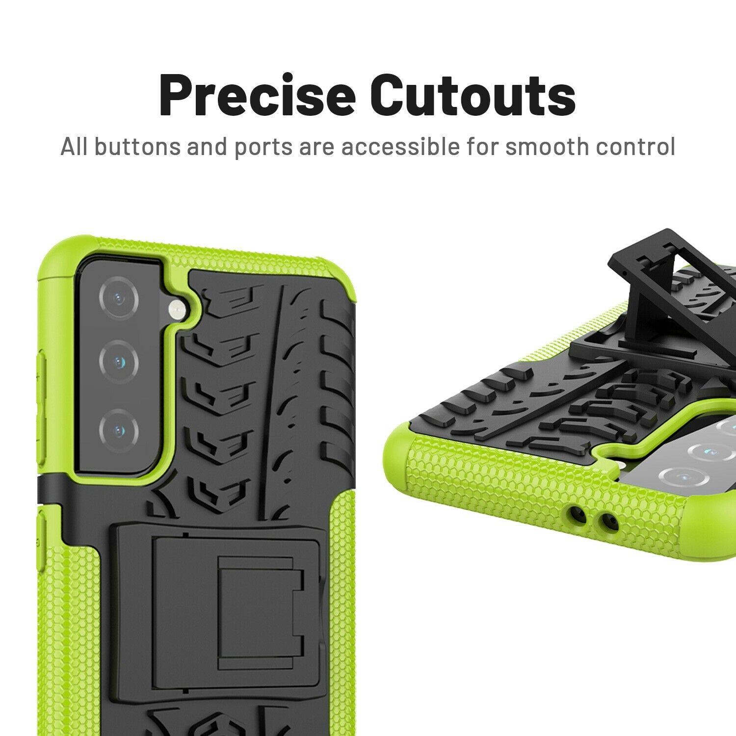 Rugged Shockproof Rubber Case for Samsung Galaxy S21 Plus Ultra - carolay.co