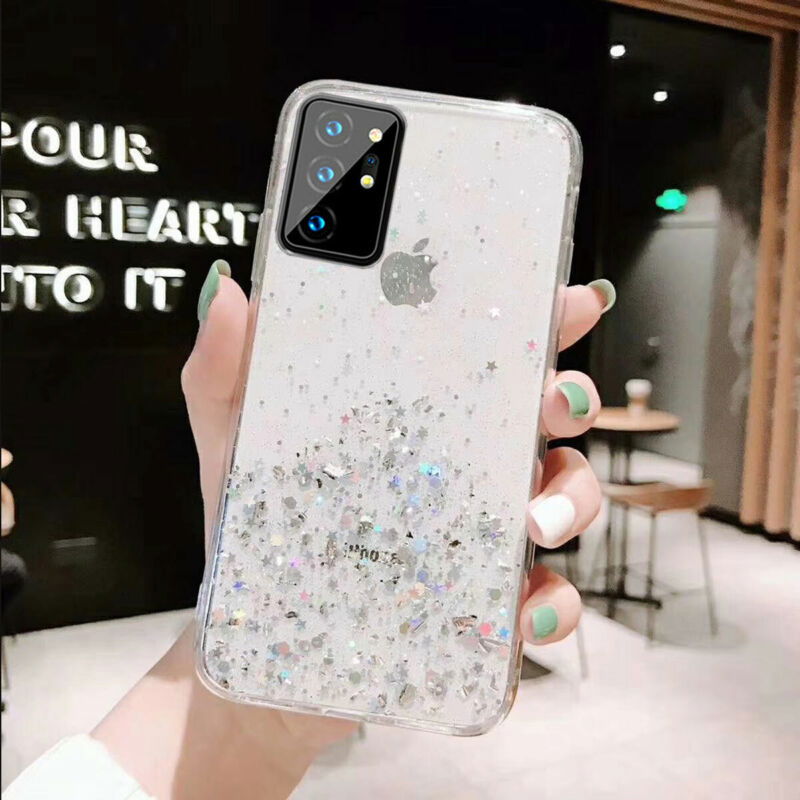 Samsung Galaxy Case Hybrid Glitter Bling - carolay.co