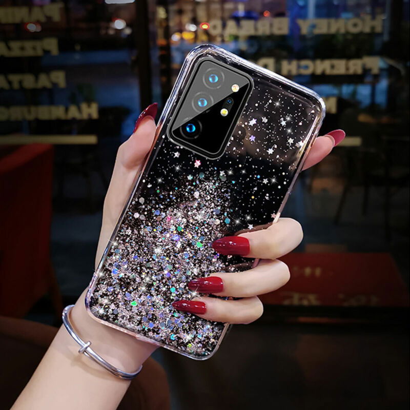 Samsung Galaxy Case Hybrid Glitter Bling - carolay.co