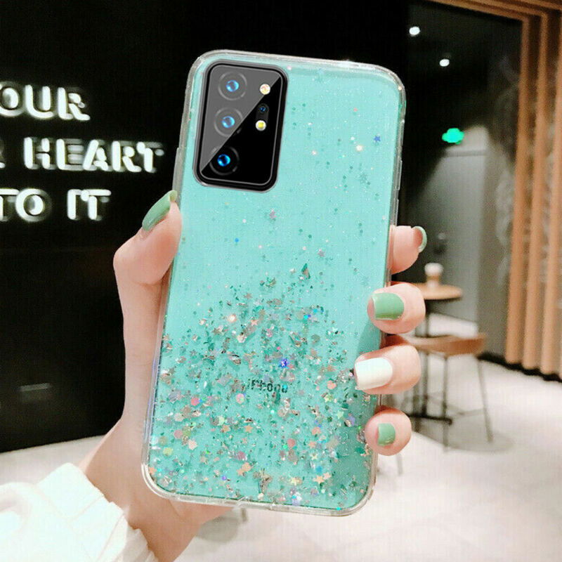 Samsung Galaxy Case Hybrid Glitter Bling - carolay.co
