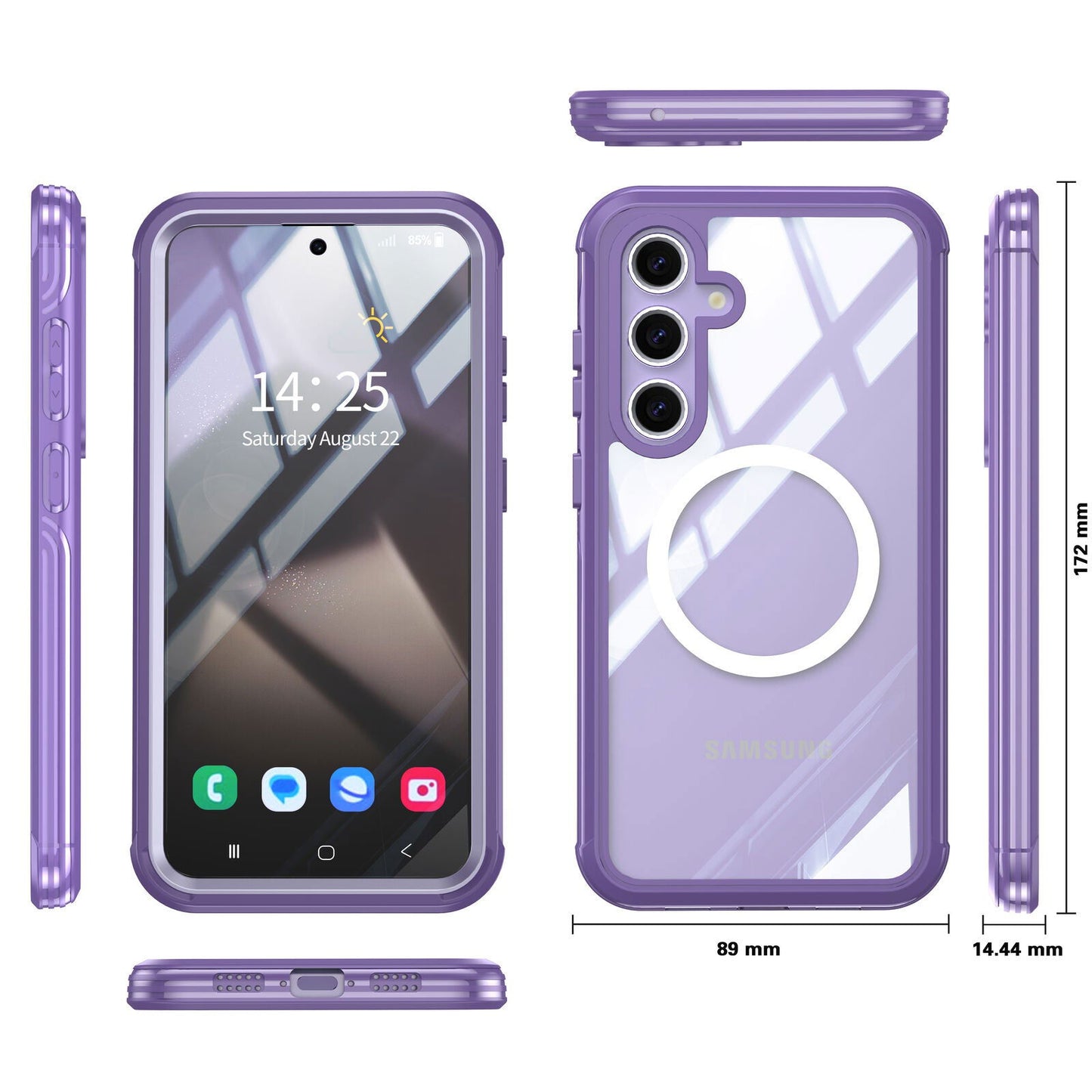 Samsung Galaxy S24 magnetic phone case - carolay.co
