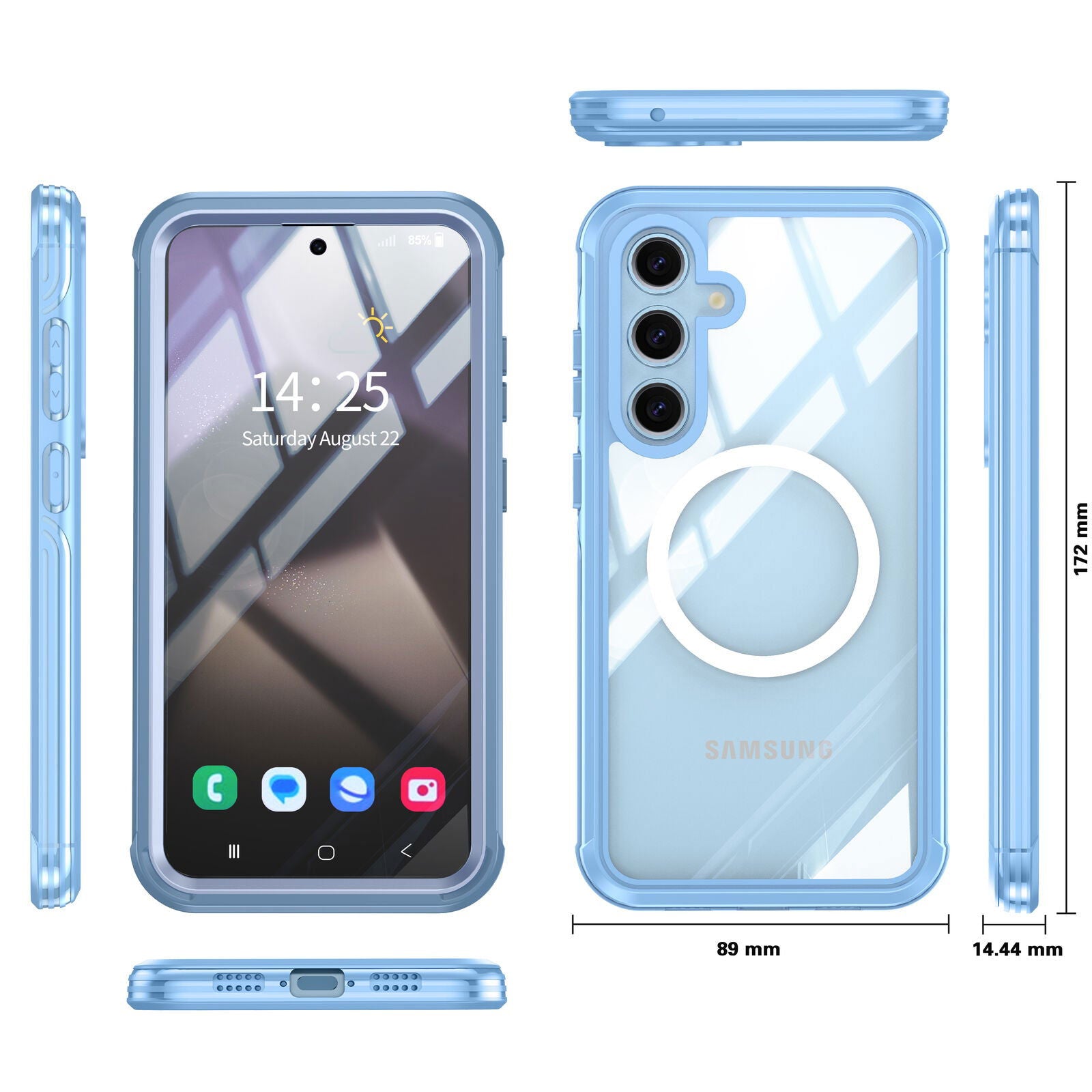 Samsung Galaxy S24 magnetic phone case - carolay.co