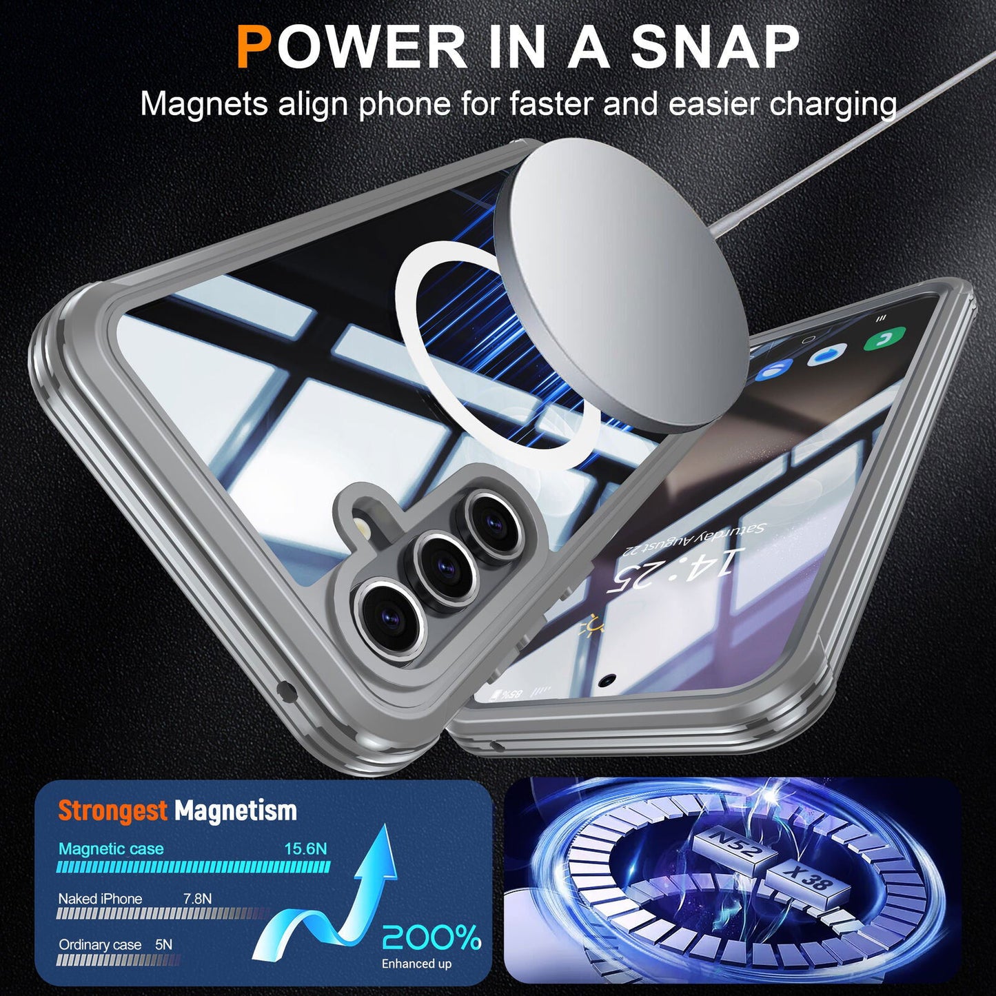 Samsung Galaxy S24 magnetic phone case - carolay.co