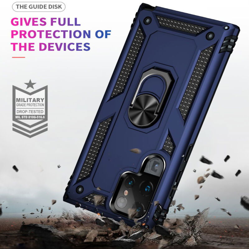 Samsung S23-S22 Case Armor Ring Kickstand - carolay.co
