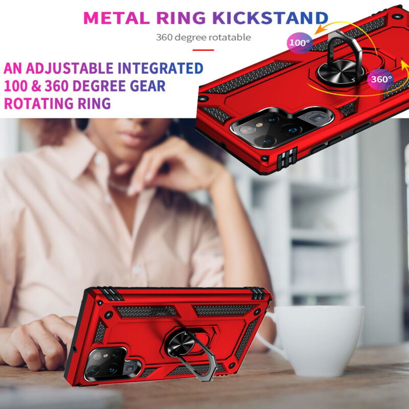 Samsung S23-S22 Case Armor Ring Kickstand - carolay.co