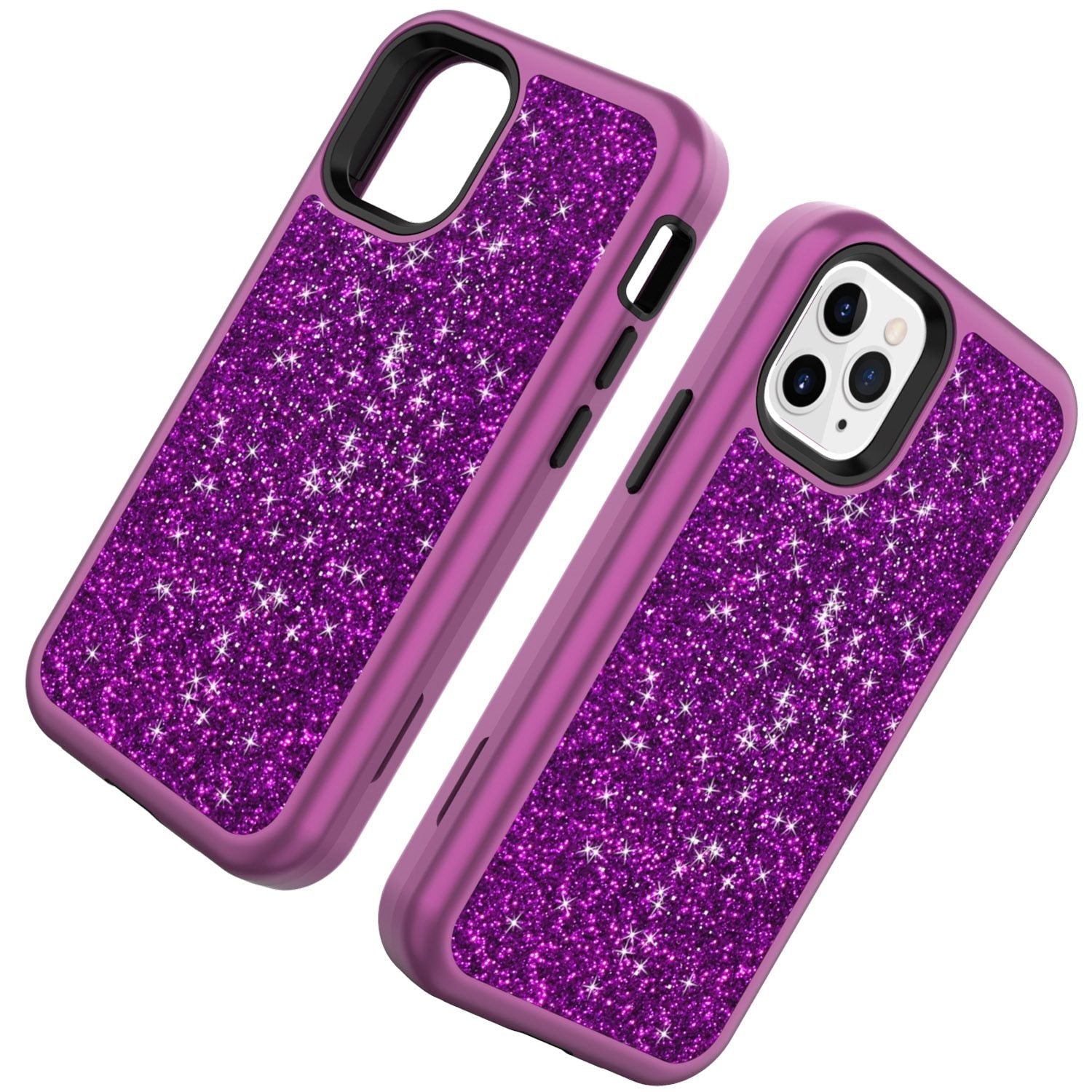 Shockproof Armor Case Bling Glitter Cover Soft Silicon for iPhone - carolay.co