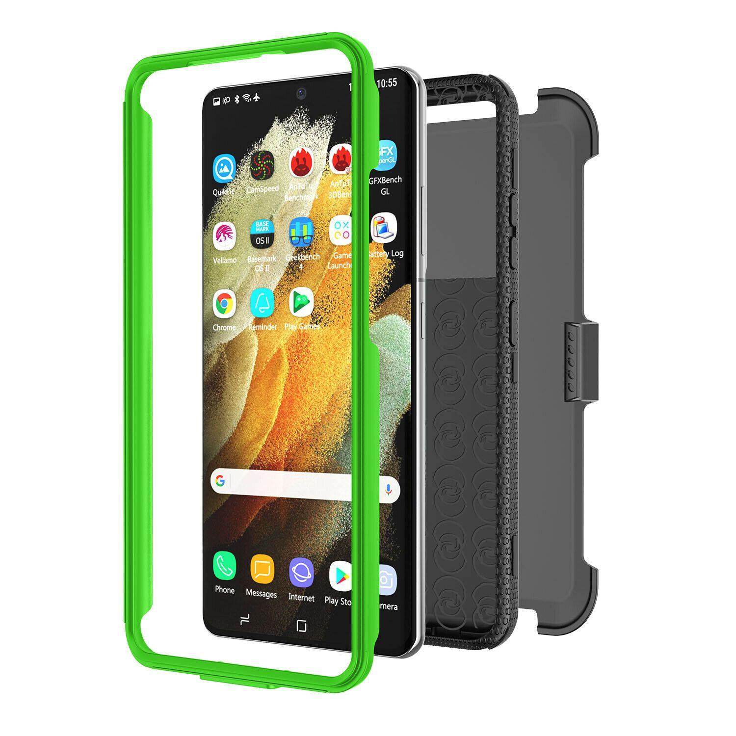 Shockproof Case Belt Clip Holster for Samsung S21 Ultra 5G - carolay.co
