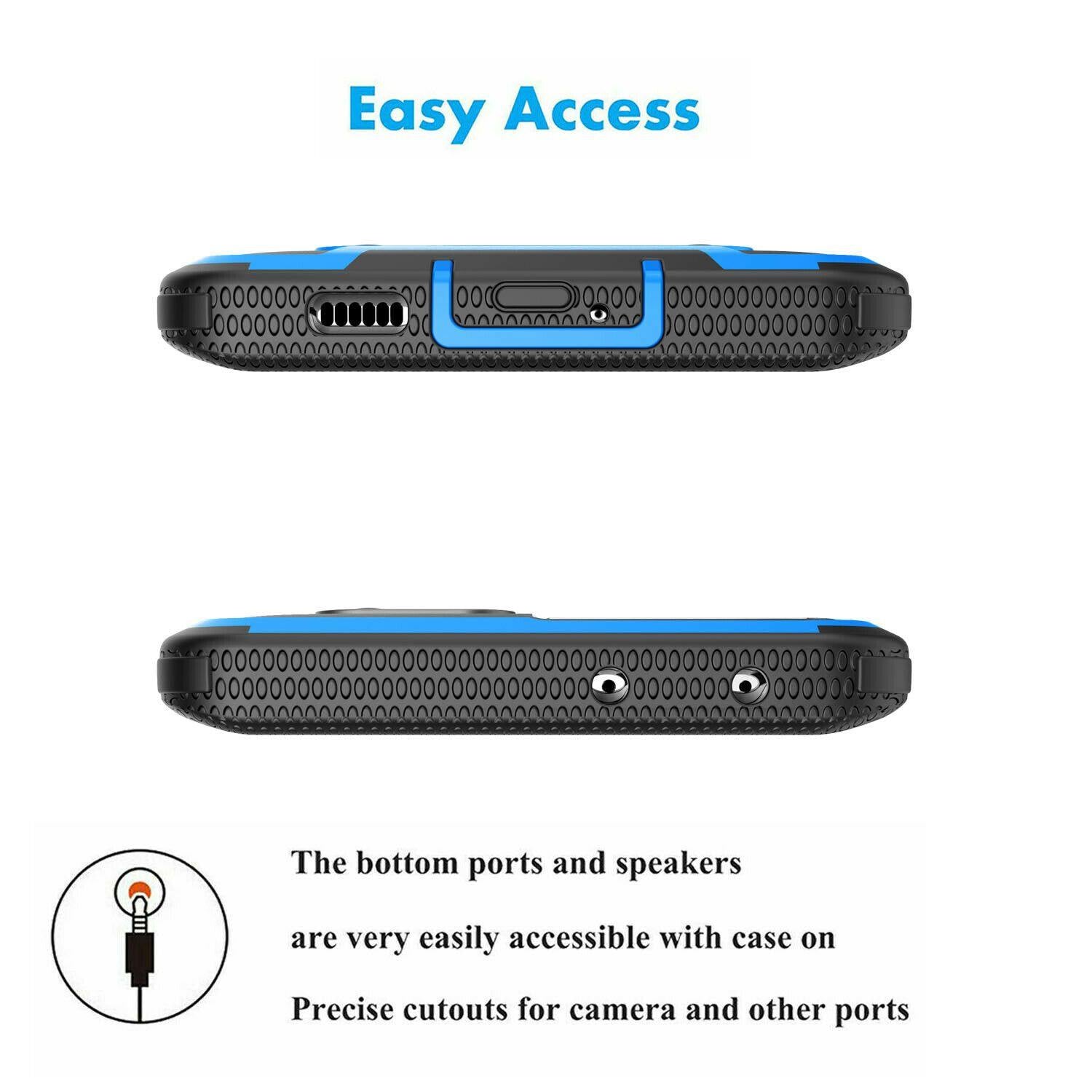 Shockproof Case Belt Clip Holster for Samsung S21 Ultra 5G - carolay.co