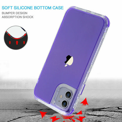 Shockproof Hybrid Bumper Cover for iPhone 12 Pro Max 11 Pro Max - carolay.co
