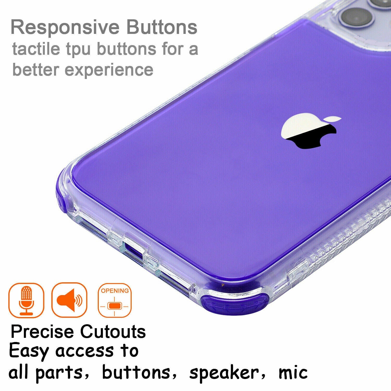 Shockproof Hybrid Bumper Cover for iPhone 12 Pro Max 11 Pro Max - carolay.co