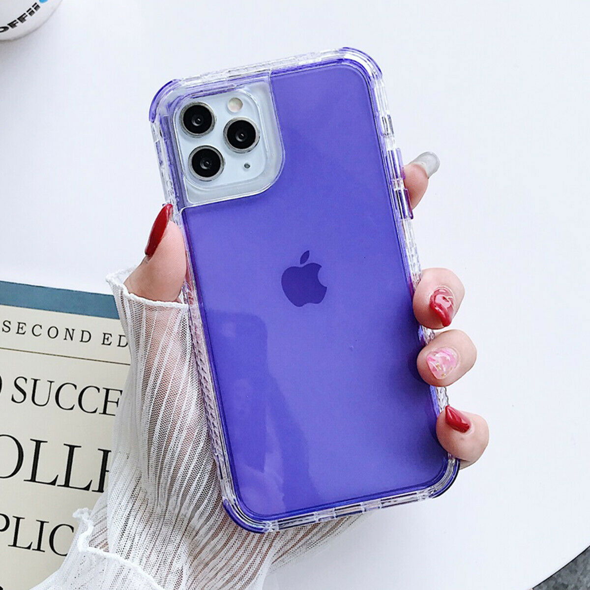 Shockproof Hybrid Bumper Cover for iPhone 12 Pro Max 11 Pro Max - carolay.co