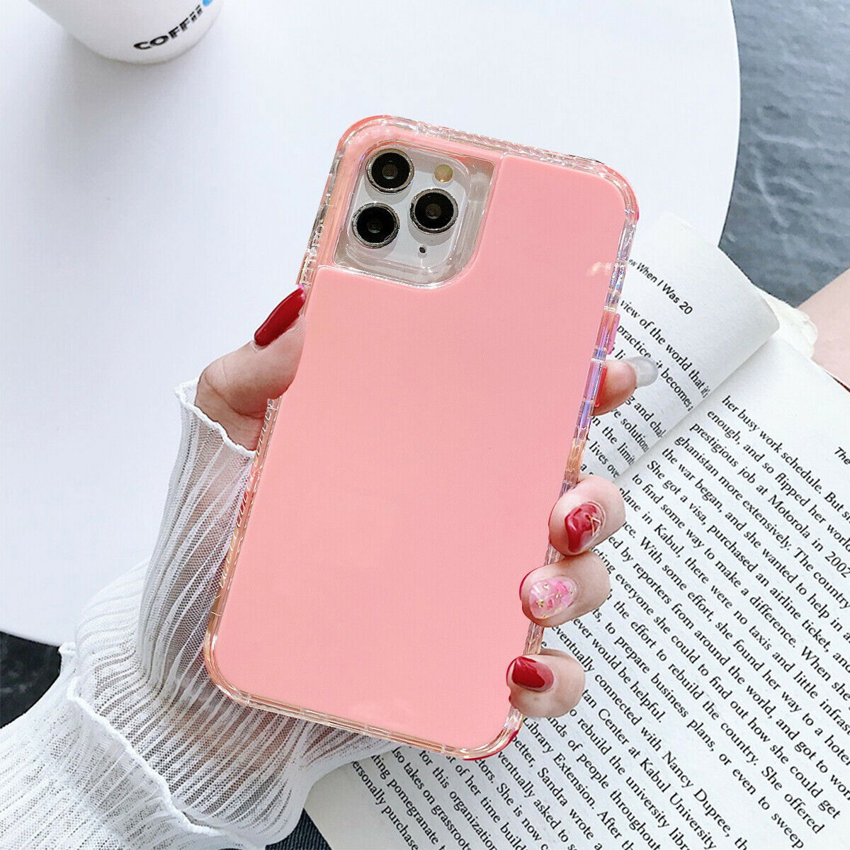Shockproof Hybrid Bumper Cover for iPhone 12 Pro Max 11 Pro Max - carolay.co
