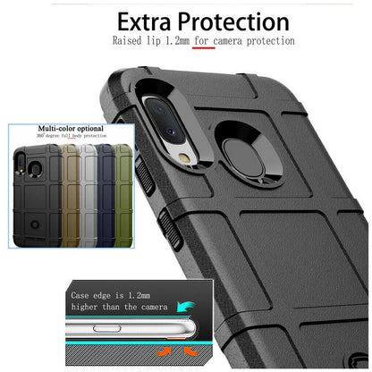 Shockproof Rugged Rubber Armor Case For Samsung Galaxy - carolay.co