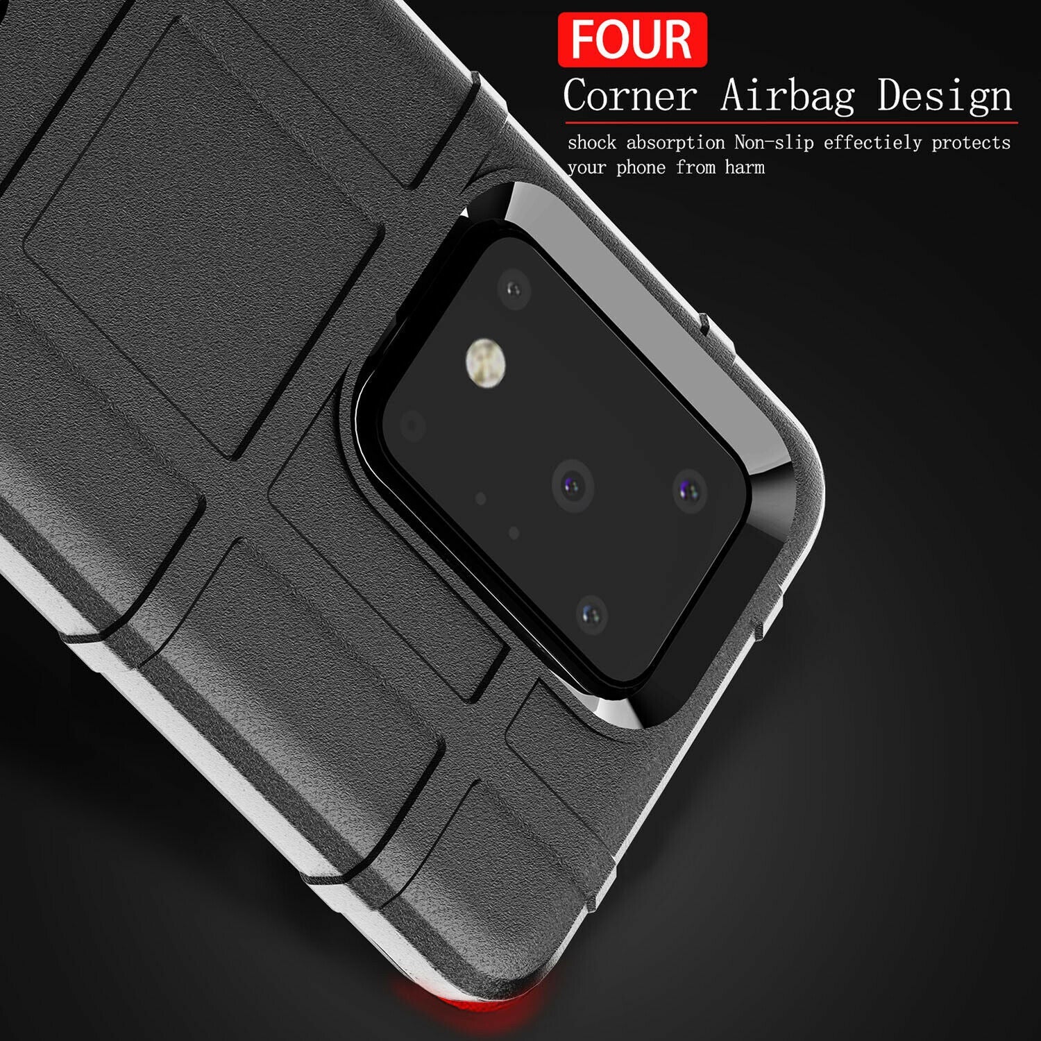 Shockproof Rugged Shield Matte Back Case for Samsung Galaxy S20 FE - carolay.co