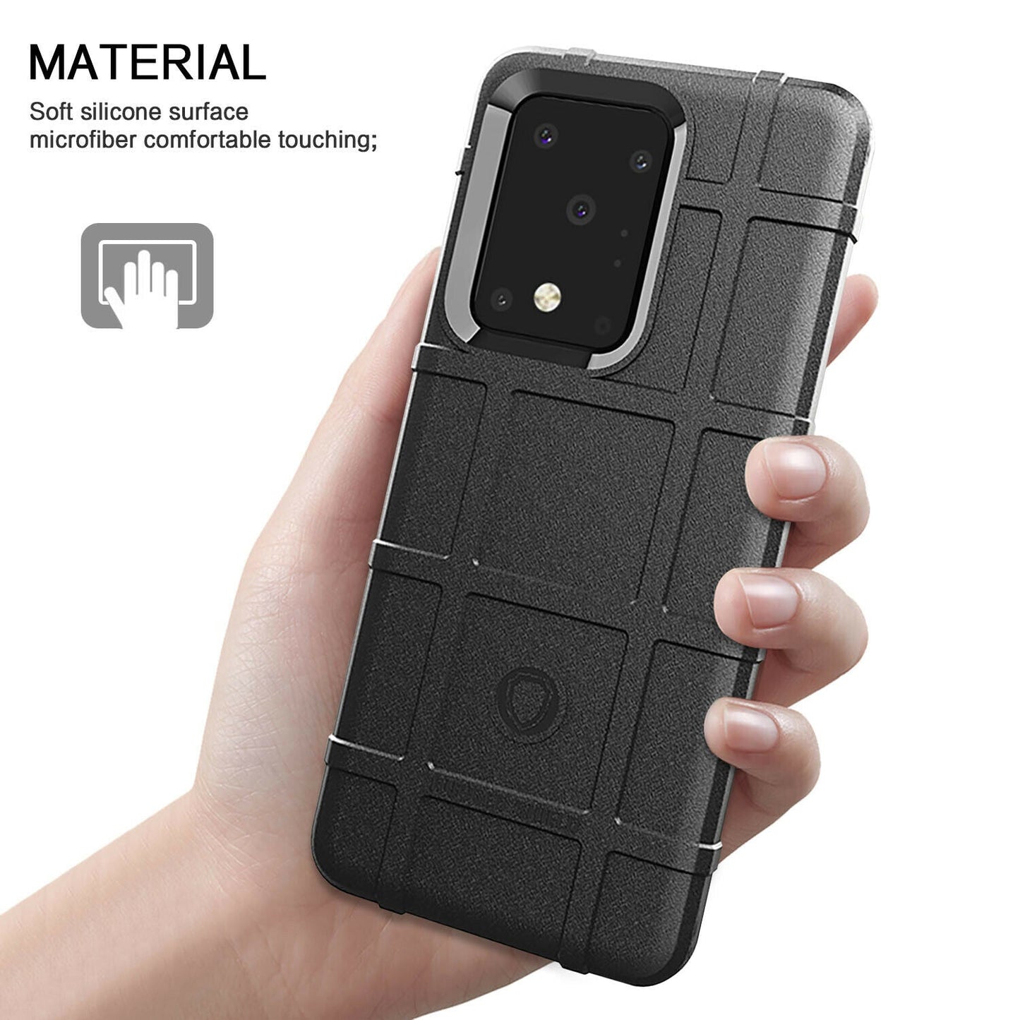 Shockproof Rugged Shield Matte Back Case for Samsung Galaxy S20 FE - carolay.co