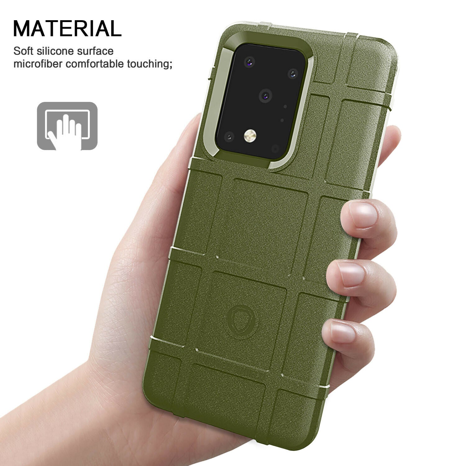 Shockproof Rugged Shield Matte Back Case for Samsung Galaxy S20 FE - carolay.co