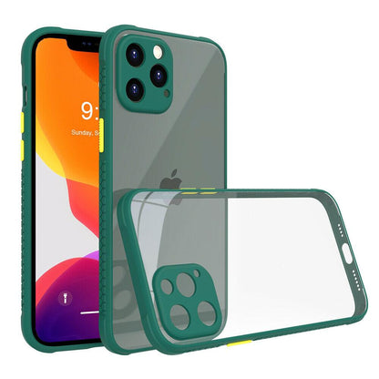 Shockproof Soft Silicone Clear Back Case For iPhone - carolay.co