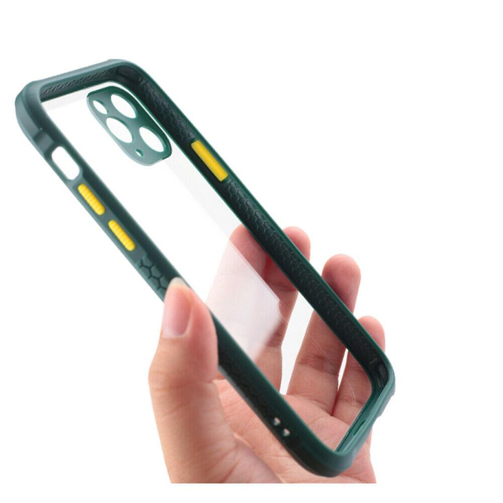 Shockproof Soft Silicone Clear Back Case For iPhone - carolay.co