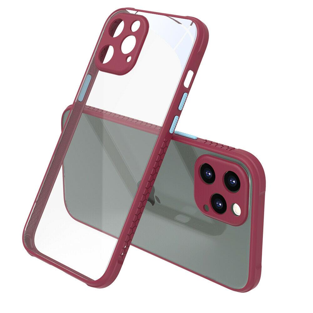 Shockproof Soft Silicone Clear Back Case For iPhone - carolay.co