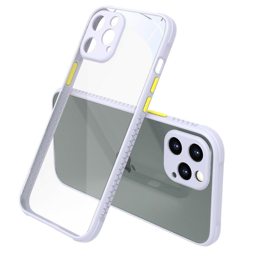 Shockproof Soft Silicone Clear Back Case For iPhone - carolay.co