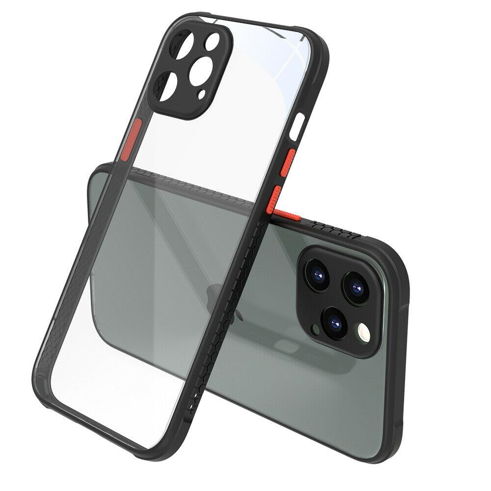 Shockproof Soft Silicone Clear Back Case For iPhone - carolay.co