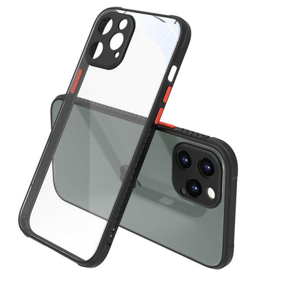 Shockproof Soft Silicone Clear Back Case For iPhone - carolay.co