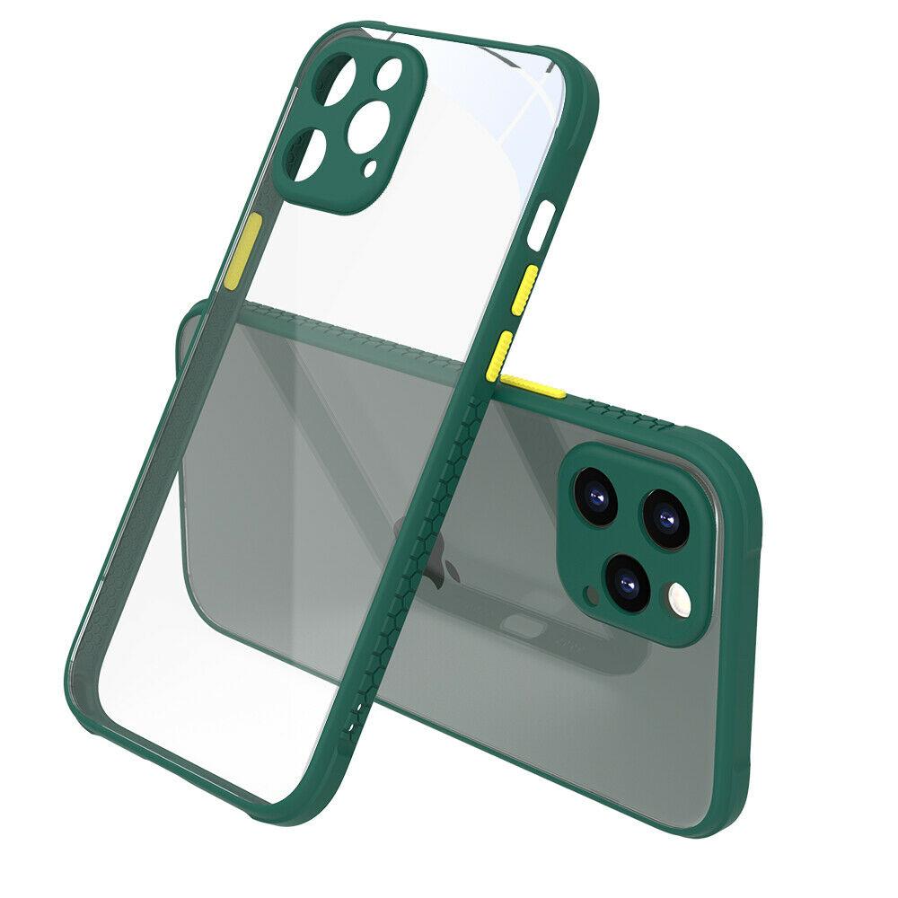 Shockproof Soft Silicone Clear Back Case For iPhone - carolay.co