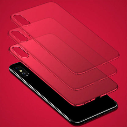 Shockproof Ultra Slim Matte Back Skin Case For iPhone - carolay.co